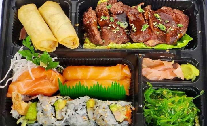 Beef Teriyaki Bento Box（牛排)外卖